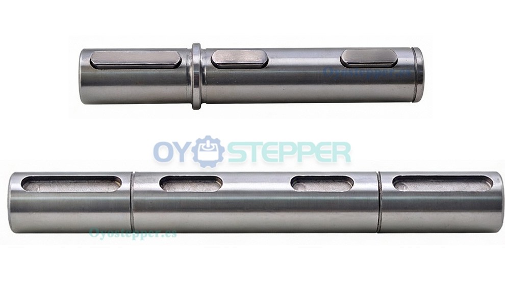 Eje de salida simple o doble de &Oslash;25mm para reductor sinf&iacute;n NMRV50