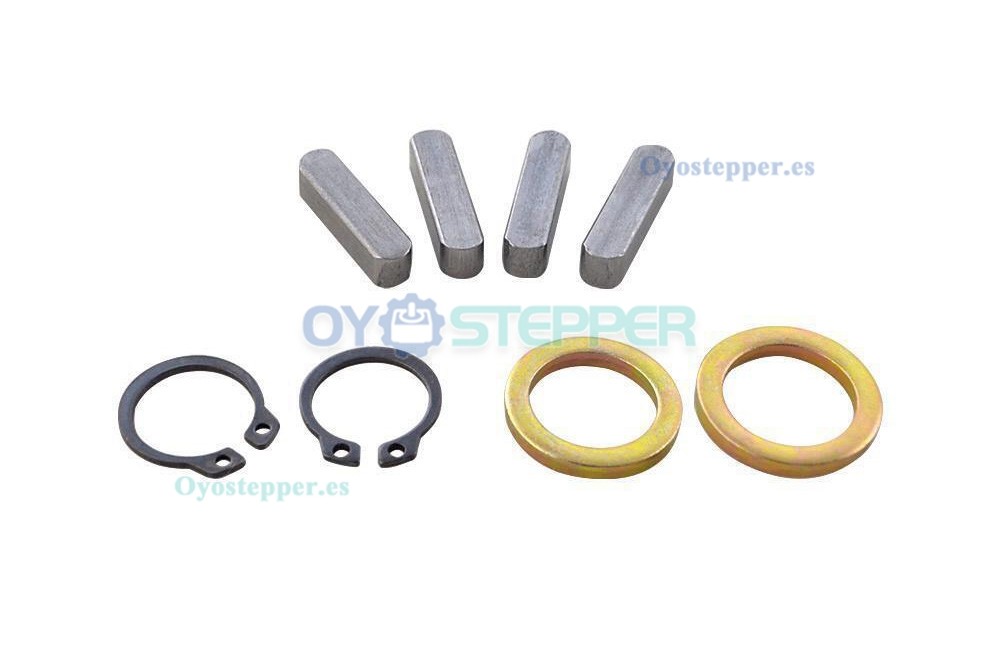 Eje de salida simple o doble de &Oslash;18mm para reductor sinf&iacute;n NMRV040