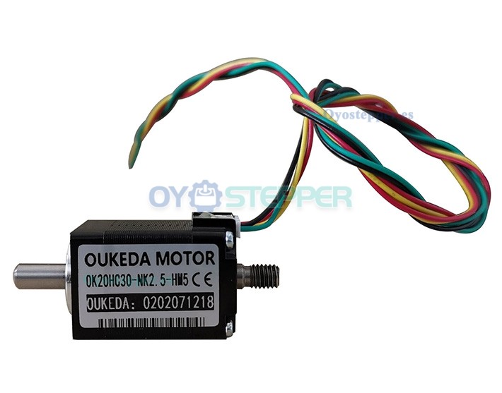 Oukeda Motor Paso a Paso con Eje Hueco NEMA 8 1.8° 1.8 N·cm para Máquina de Colocación