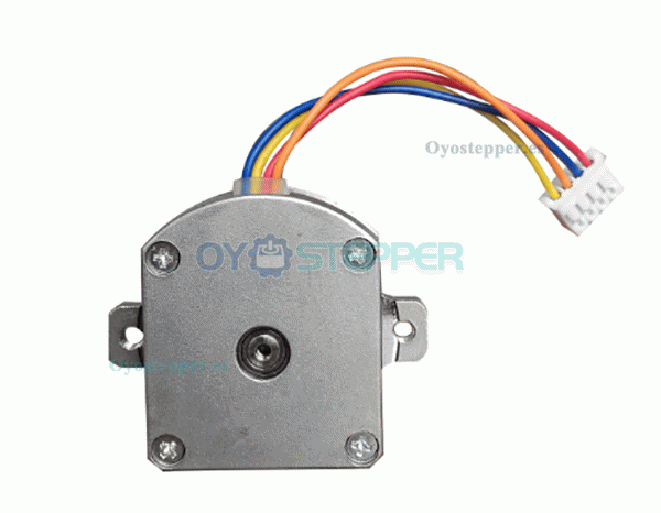 Oukeda Motor paso a paso plano Nema 11 con caja reductora 1.8° 2 fases 2.5Ncm 4 hilos