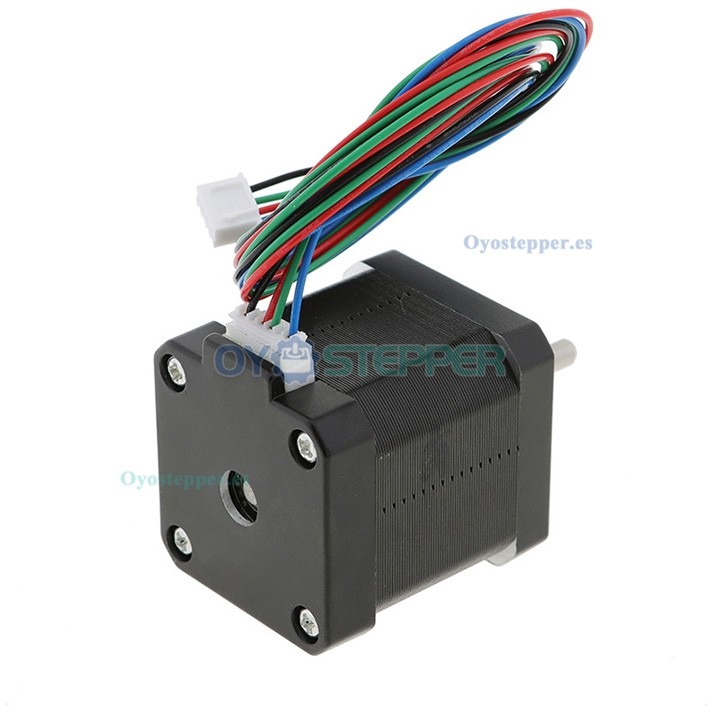 Oukeda Motor Paso a Paso Nema 17 Alta Temperatura 1.8° 60 N·cm Clase de Aislamiento B 180 °C