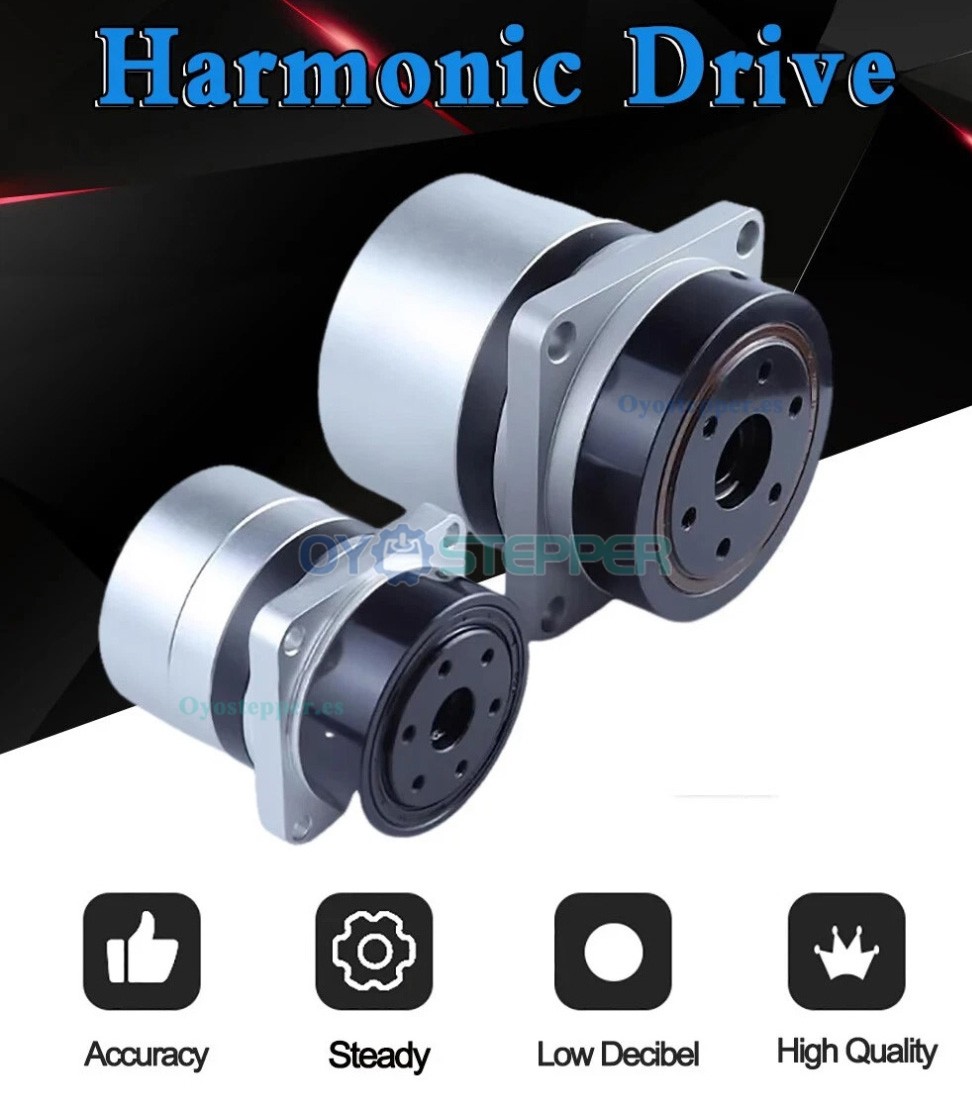 Reductor Arm&oacute;nico Harmonic Drive Serie PG Relaci&oacute;n 50/80/100:1 20 seg-arc