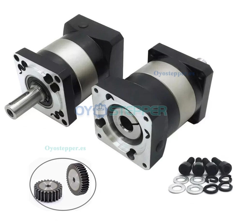 PLF060 Reductor Planetario para Motor Paso a Paso Nema 23 / Servomotor 60mm