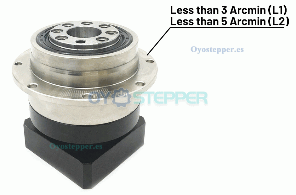 Reductor Planetario de Engranaje Helicoidal para Motor Paso a Paso Nema 42 o Servo de 110 mm/130 mm