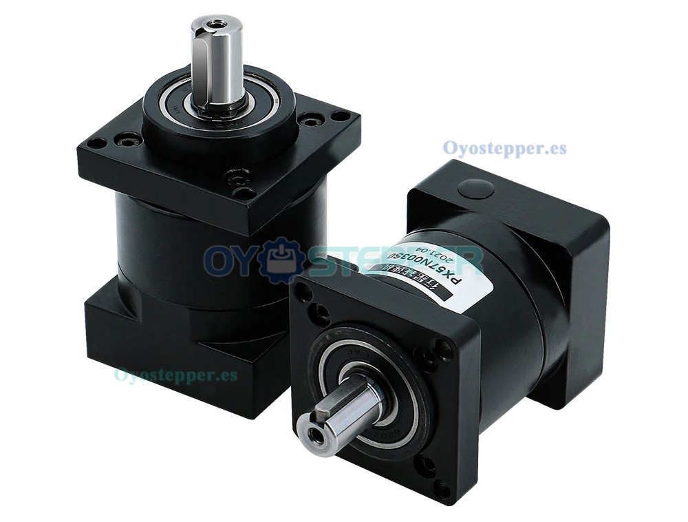 Reductor de Velocidad Planetario PX57 para Motor Paso a Paso Nema 23 Eje de Entrada de 8 mm