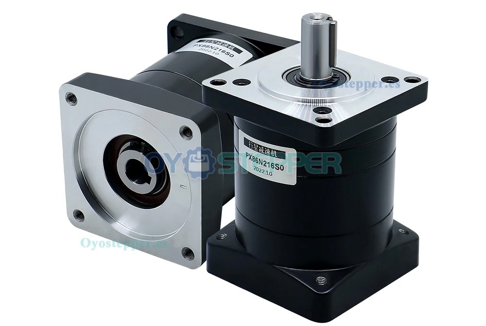 PX86 Reductor de velocidad de engranajes planetarios para motor paso a paso/servomotor Nema 34
