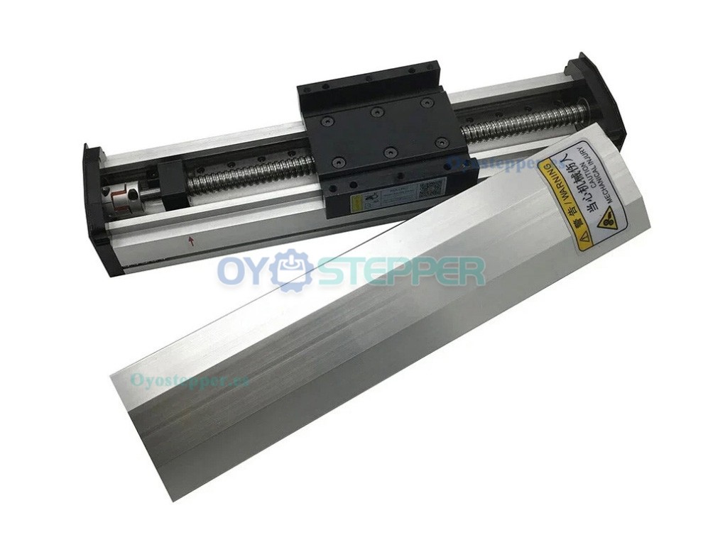 Etapa de Translaci&oacute;n Lineal Manual QMF90 Totalmente Sellada con Husillo a Bolas (10-70kg) para M&oacute;dulo Gu&iacute;a Lineal CNC