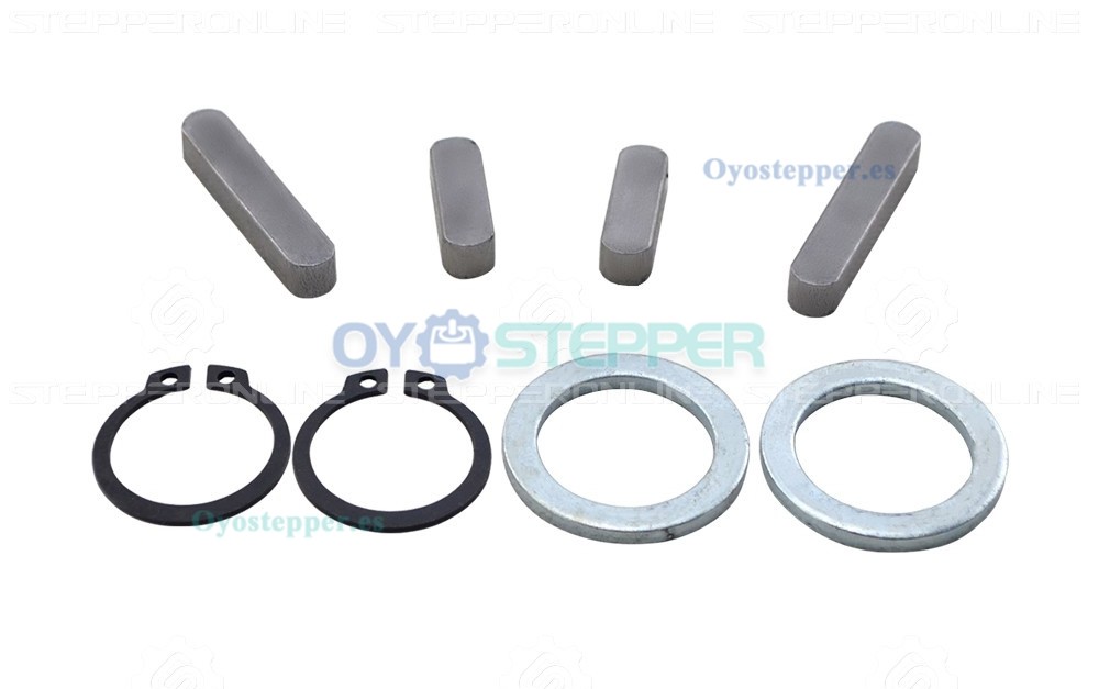 Eje de salida simple o doble de &Oslash;25mm para reductor sinf&iacute;n NMRV50