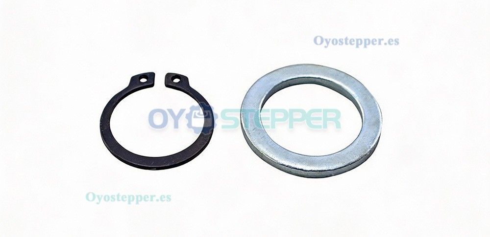 Eje de salida simple o doble de &Oslash;25mm para reductor sinf&iacute;n NMRV50