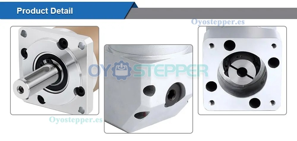 Caja de Cambios en Ángulo RectoRelación 5:1 / 10:1 / 20:1 / 50:1 Para Motor Paso a Paso Nema 23