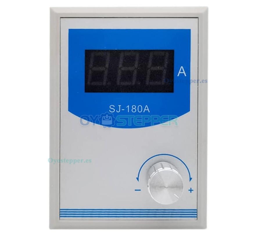 SJ-180A Controlador Manual de Tensi&oacute;n para Polvo Magn&eacute;tico 24 V 0‑4 A para Freno / Embrague Magn&eacute;tico de Part&iacute;culas