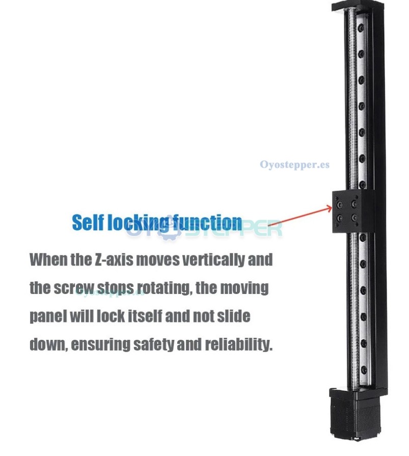 Etapa Lineal Motorizada Mini CNC (Paso 1 mm, 0.07 Nm) con Kit Motor Paso a Paso NEMA11