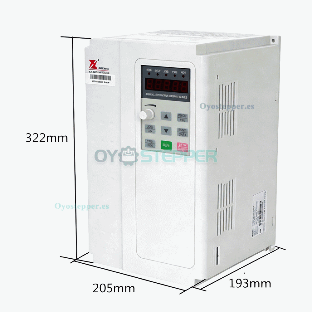 Kit de husillo ATC de 9kW ISO30 125mm con VFD Fuling de 11kW trif&aacute;sico 220V/380V