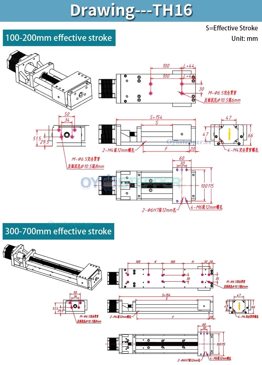 Mesa Deslizante CNC Ejes XYZ con Guía de Carril Lineal, Compatible con Motores Nema23/34 Mesa Deslizante CNC Ejes XYZ con Guía de Carril Lineal, Compatible con Motores Nema23/34