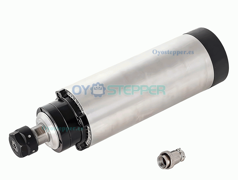 Kit de husillo CNC de 2,2kW ER20 80mm 24000rpm refrigerado por aire con VFD de 2,2kW