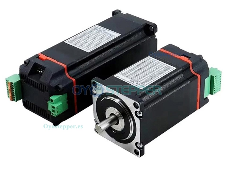Motor Servo Híbrido Integrado Nema23 Lazo Cerrado 1.2Nm-3Nm con Controlador y Encoder Motor Servo Híbrido Integrado Nema23 Lazo Cerrado 1.2Nm-3Nm con Controlador y Encoder