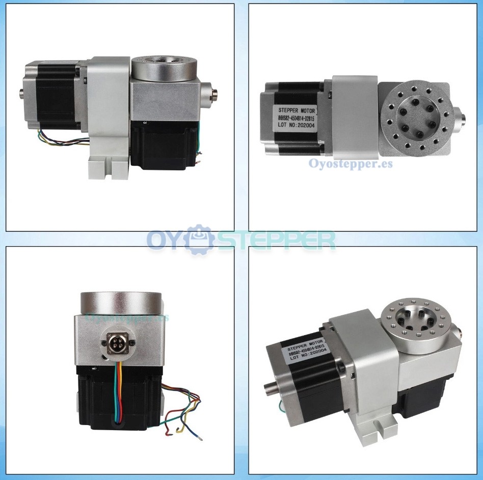 TRNC-A1-C1 Cabezal divisor CNC de cuarto y quinto eje A y C con reductor arm&oacute;nico 50:1